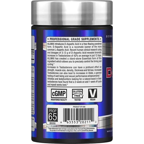 D-ASPARTIC ACID ALLMAX