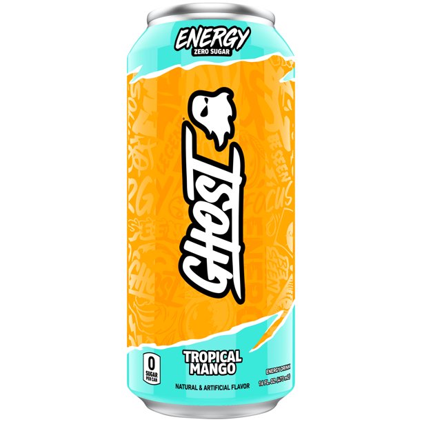 Ghost Energy RTD Tropsicle Mango