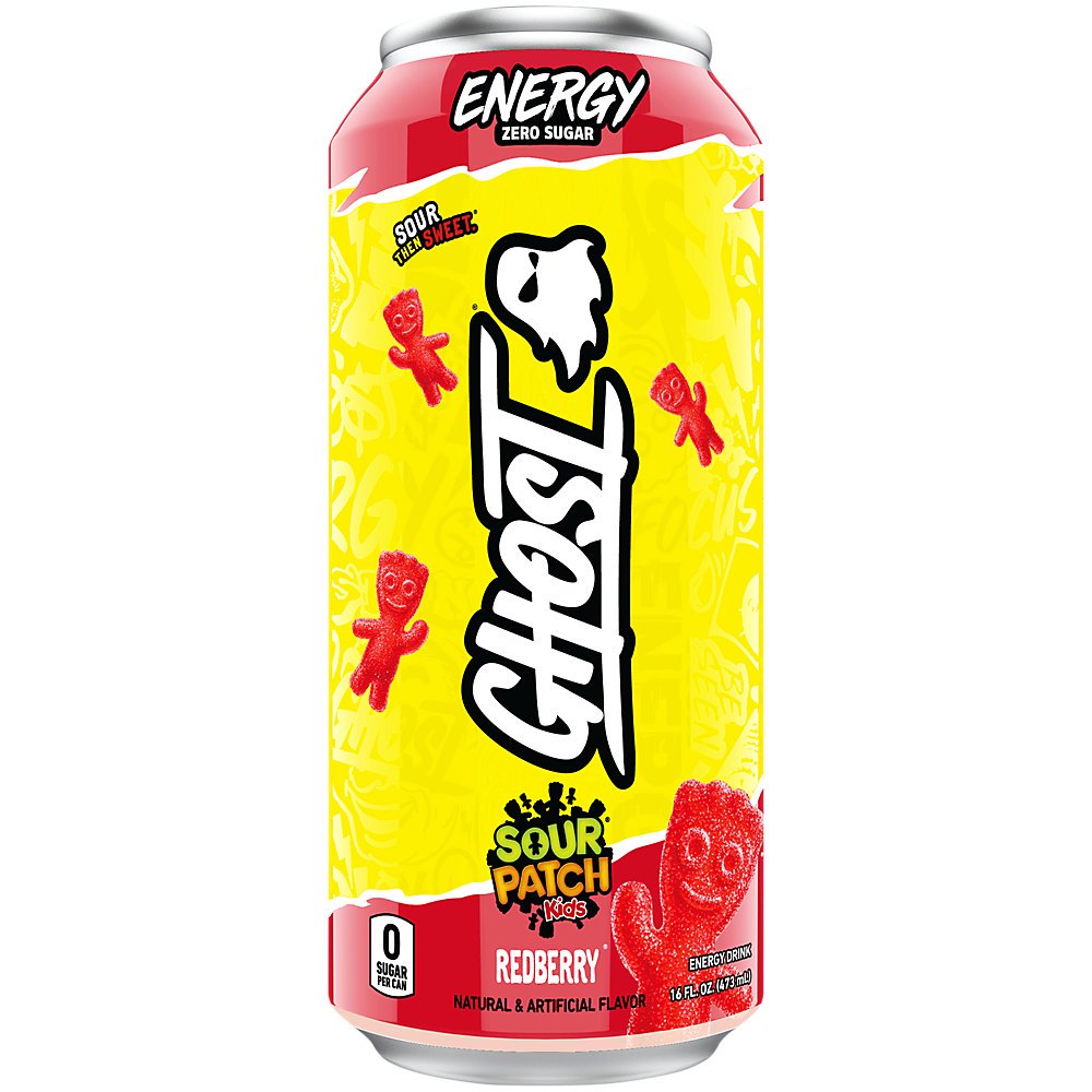 Ghost Energy RTD Sour Patch Kids Redberry