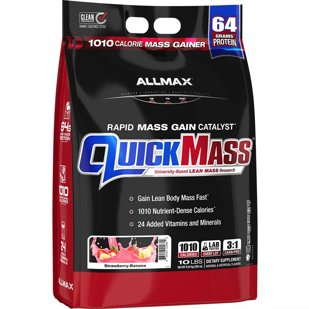 Quickmass Strawberry Banana 10lb