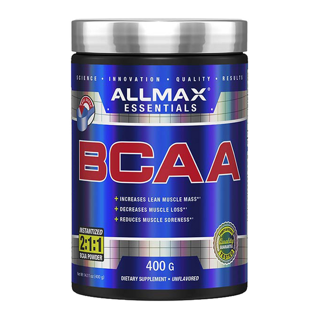 ALLMAX BCAA 400GM UNFLAVORED