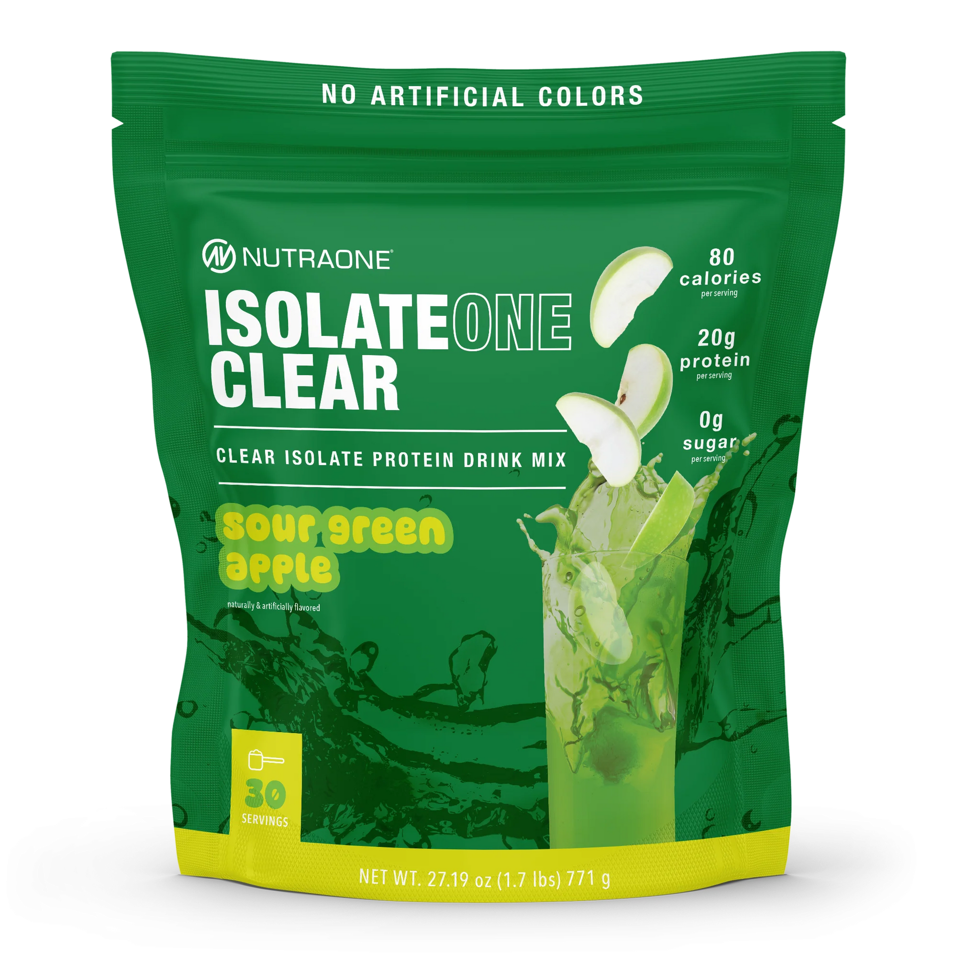 IsolateOne Clear Sour Green Apple