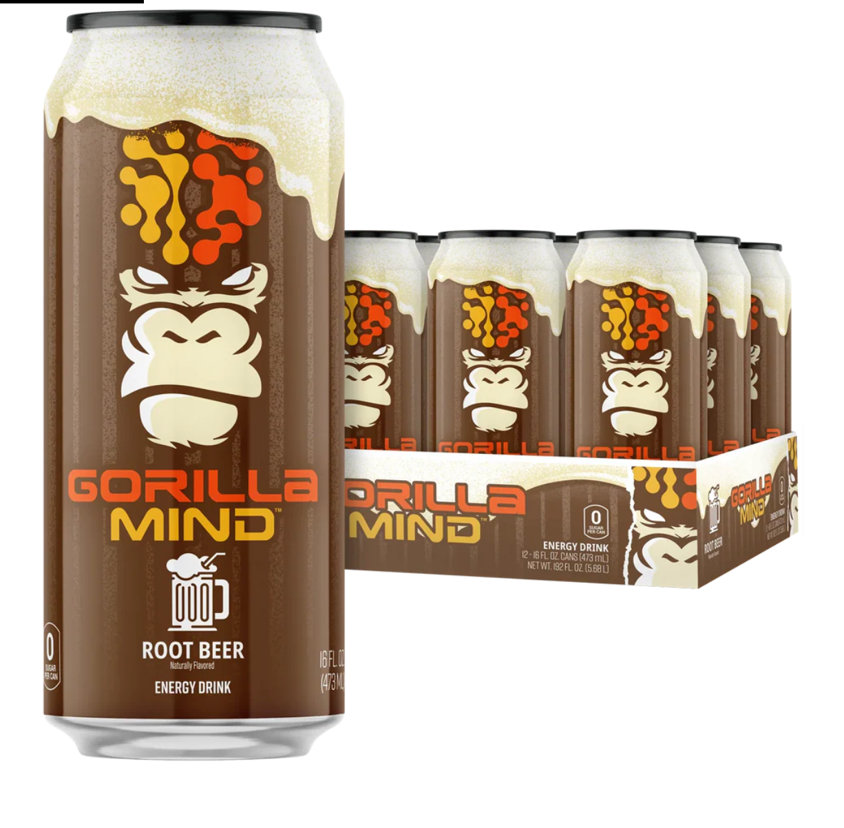Gorilla Mind Energy RTD Root Beer